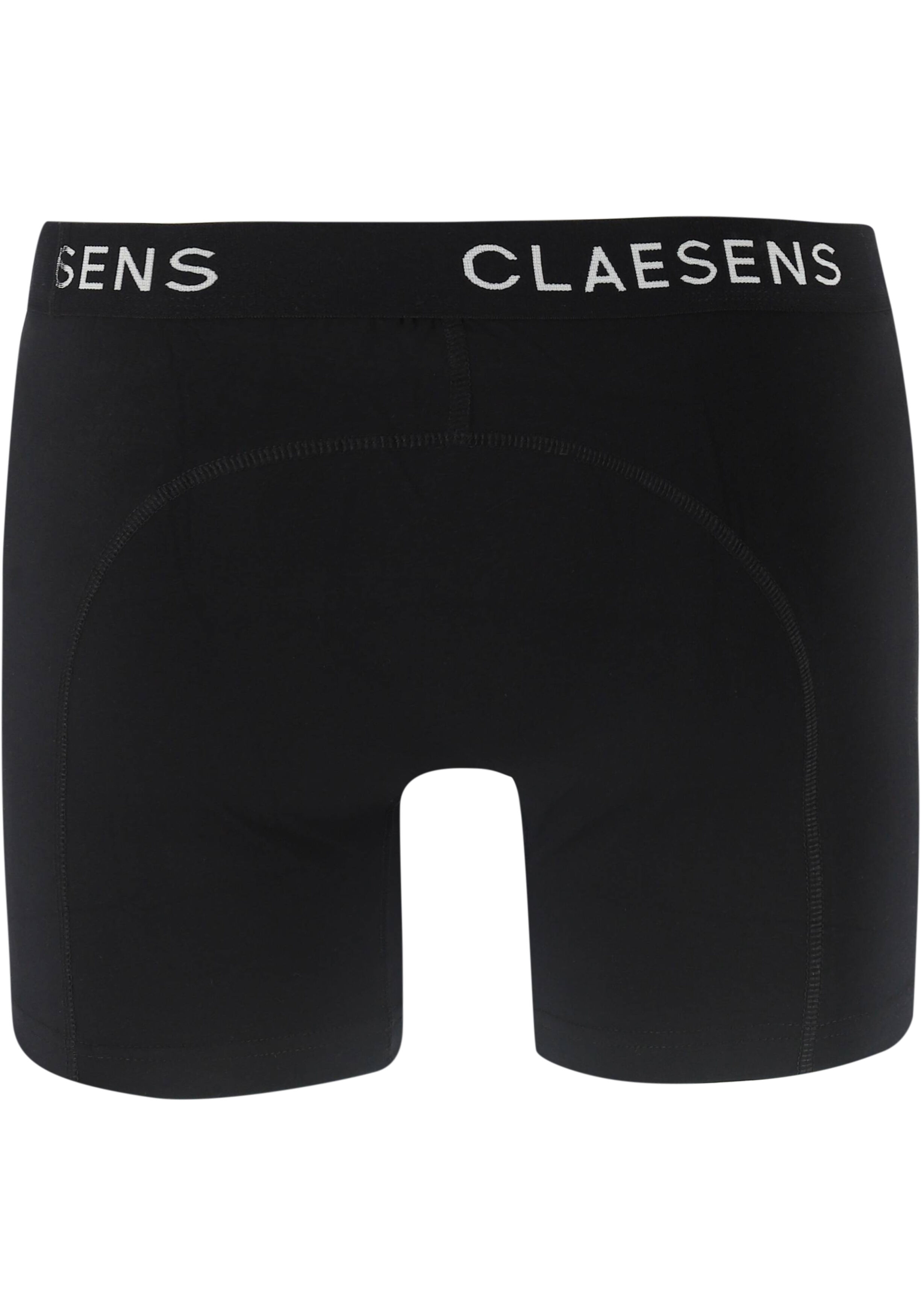 Claesen's Basics boxers (3-pack), heren boxers lang, zwart